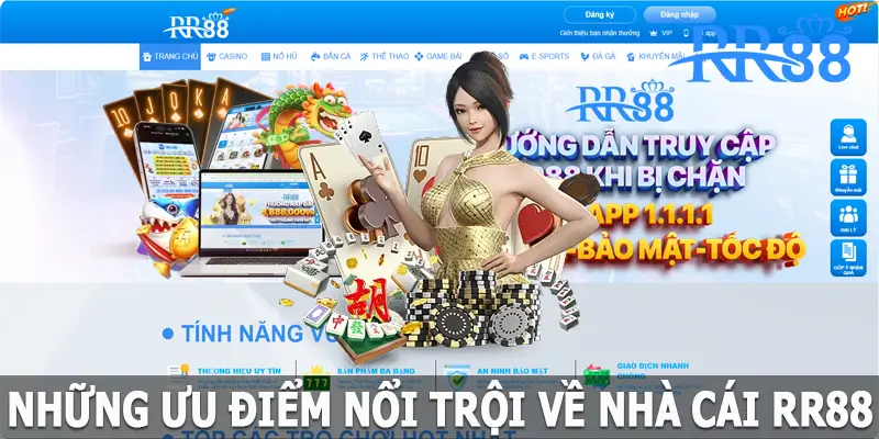 Những ưu điểm nổi trội khi giới thiệu về RR88