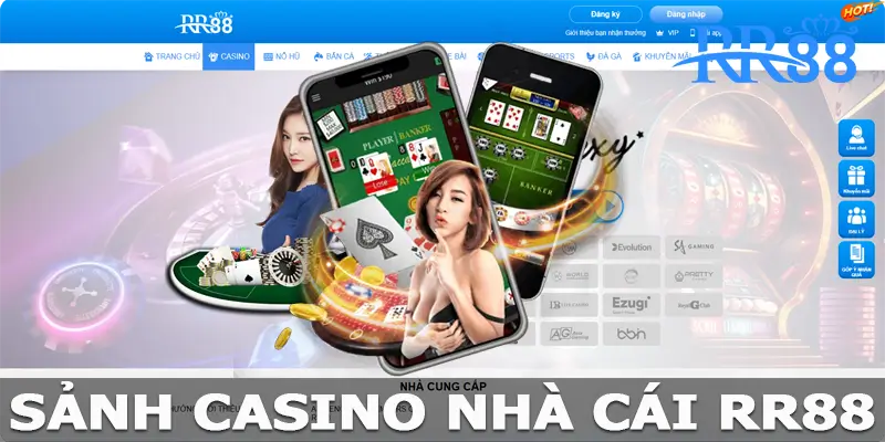 Casino RR88 Sân Chơi May Rủi Thử Thách Bản Lĩnh Của Bạn